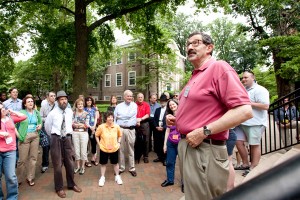 Dean S. at Alumni Weekend